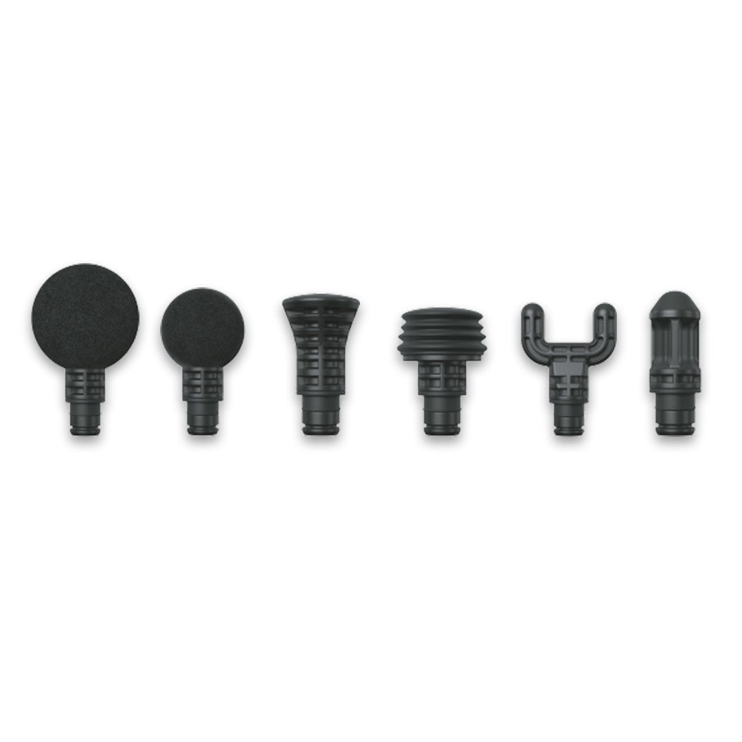 Pack de 6 têtes de massage pour pistolet - JOLT™ Bolt+
