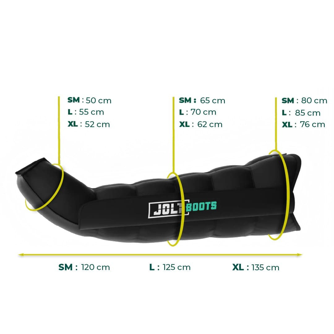 JOLT Boots - Pierneras de presoterapia (solas)