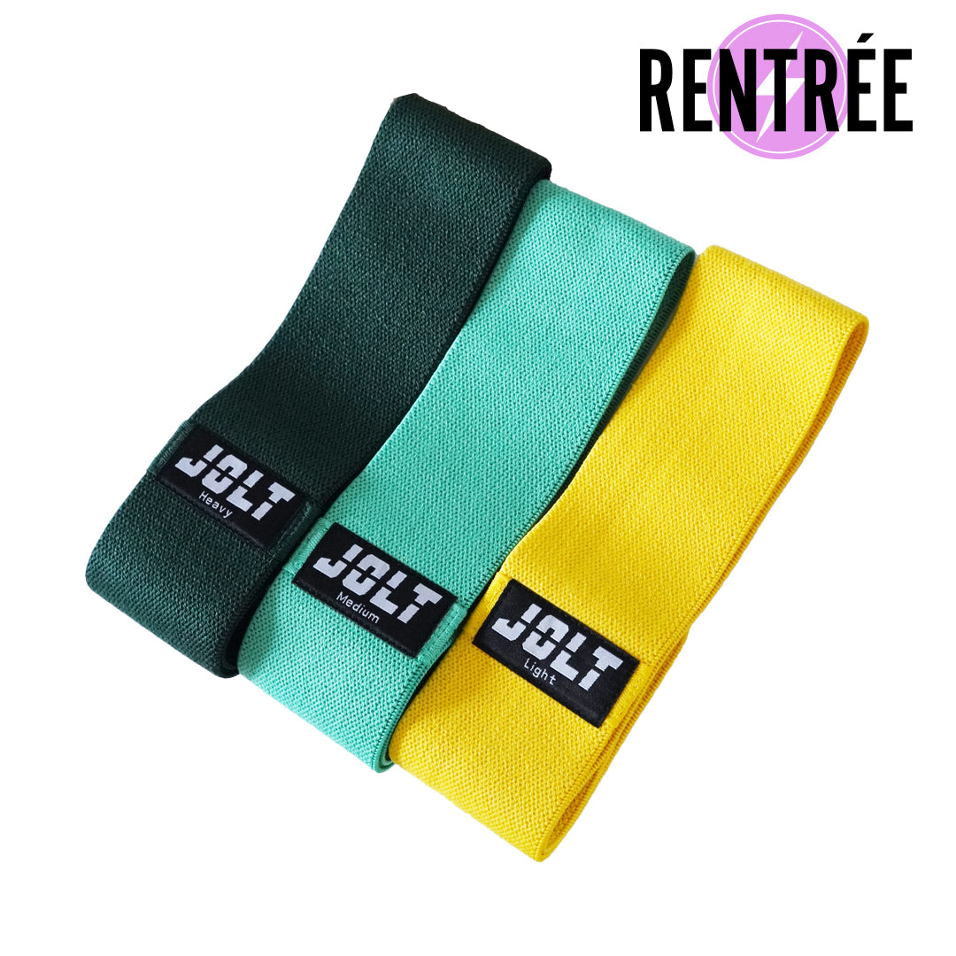 JOLT™ Bands - Paquete de bandas de resistencia cortas