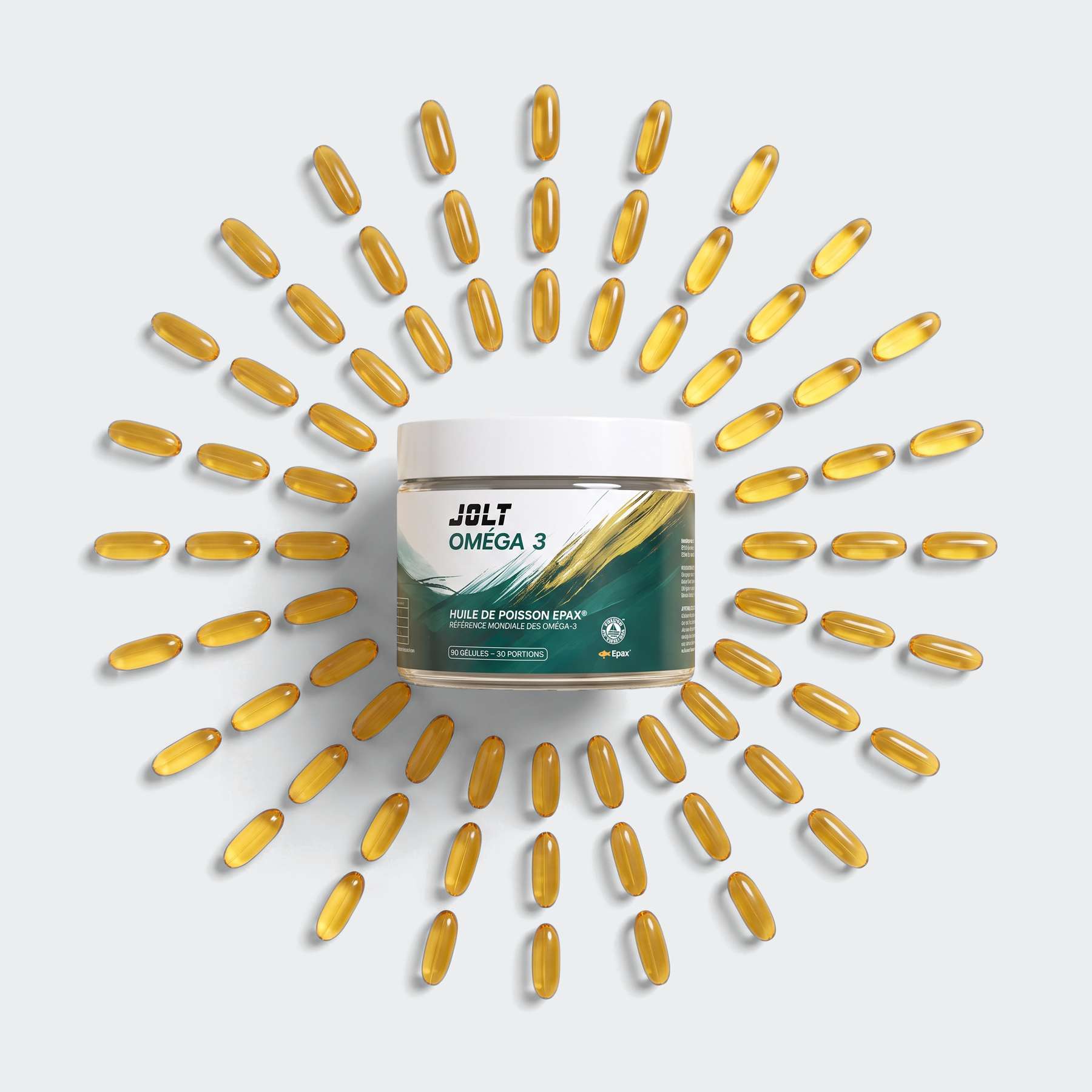 JOLT Oméga-3 Huile de poisson EPAX®
