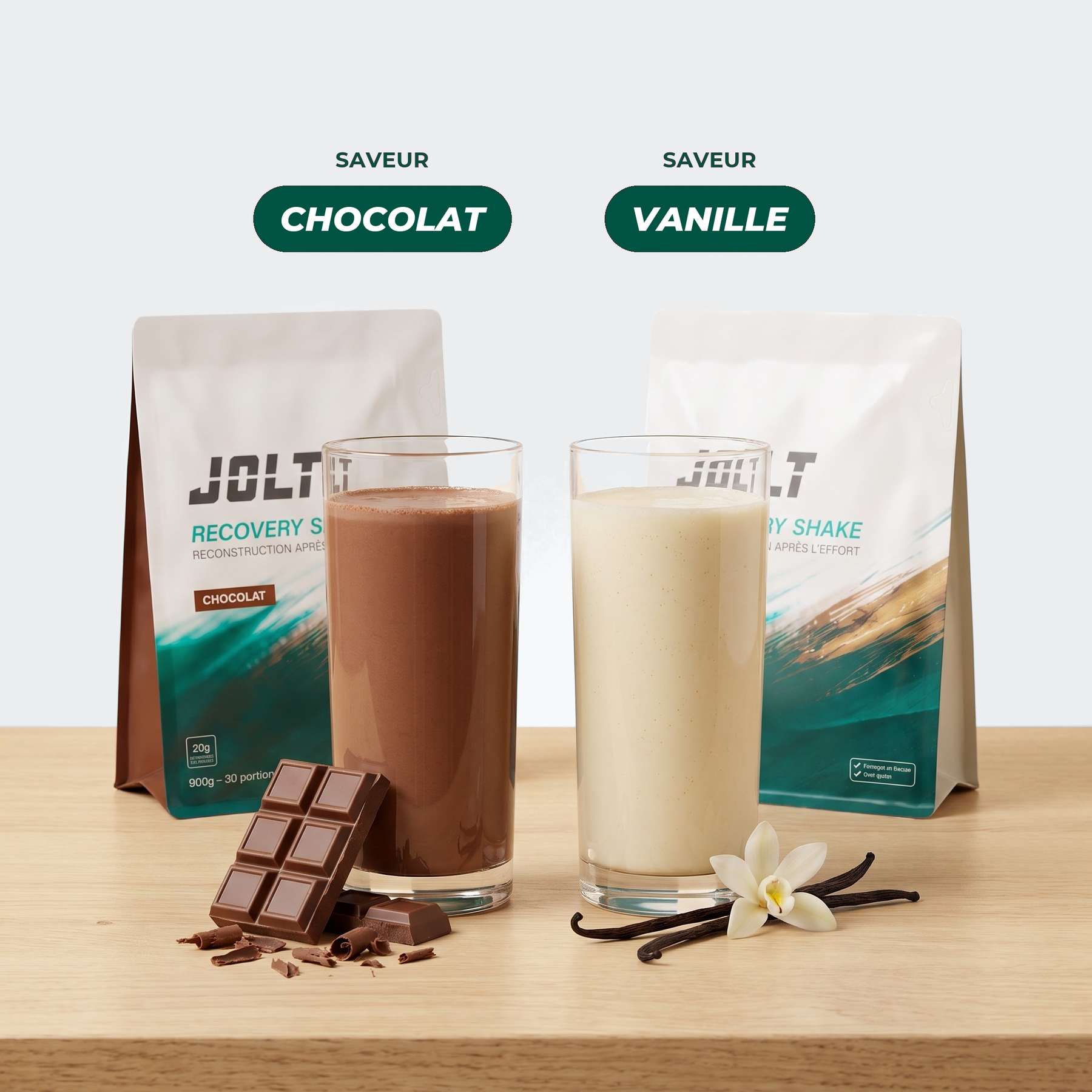 Recovery Shake Chocolat – Boisson protéinée